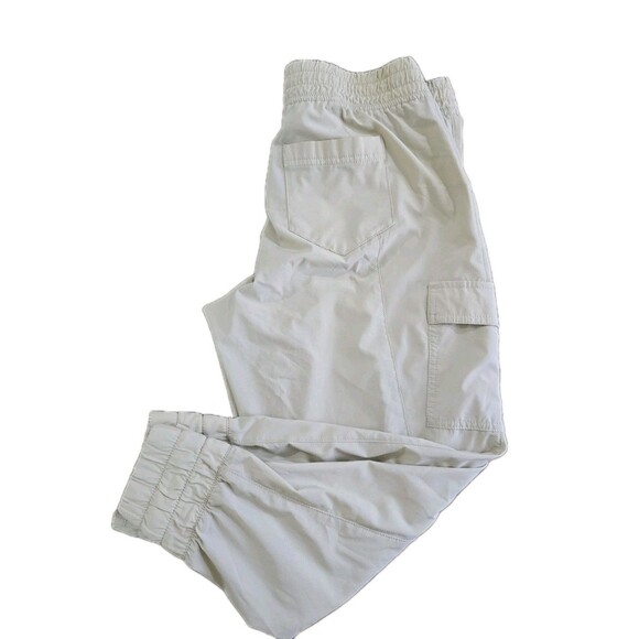 The North Face Womens Cargo Capri Pant Joggers Beige Size 4 Light Weight - Picture 11 of 11